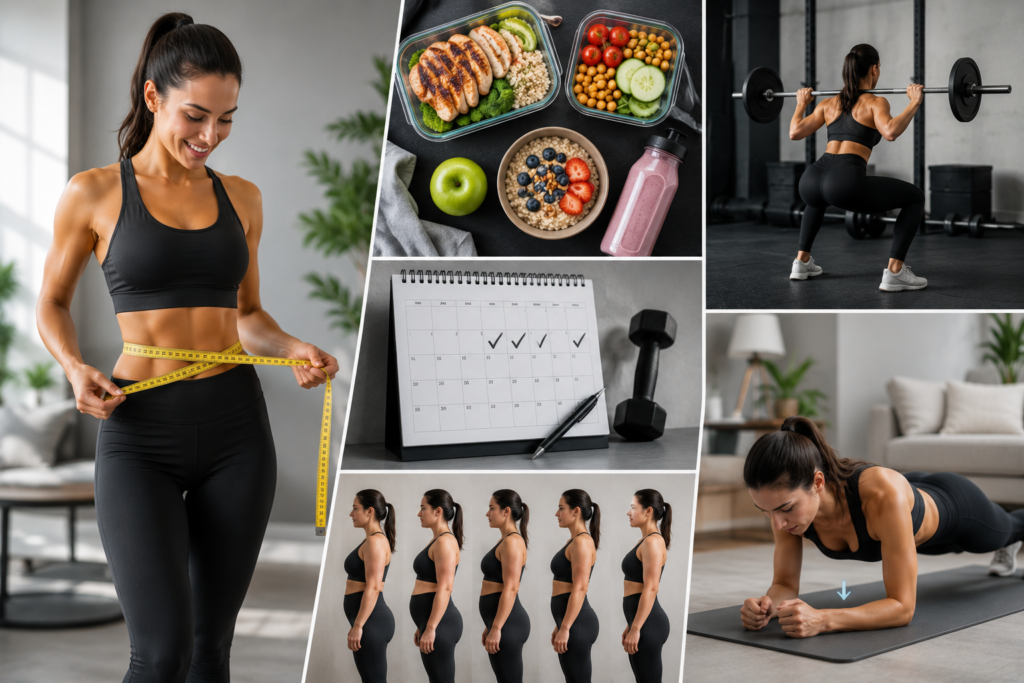 5 kg in 30 Tagen verlieren – realistischer Trainingsplan 2026